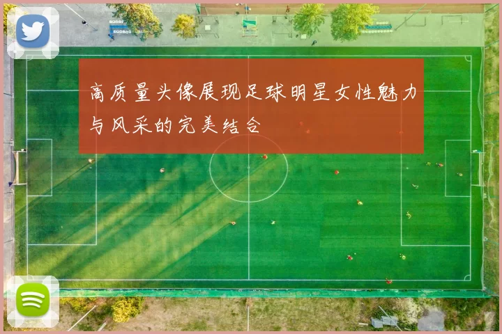 高质量头像展现足球明星女性魅力与风采的完美结合