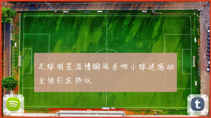 足球明星温情瞬间亲吻小球迷感动全场引发热议